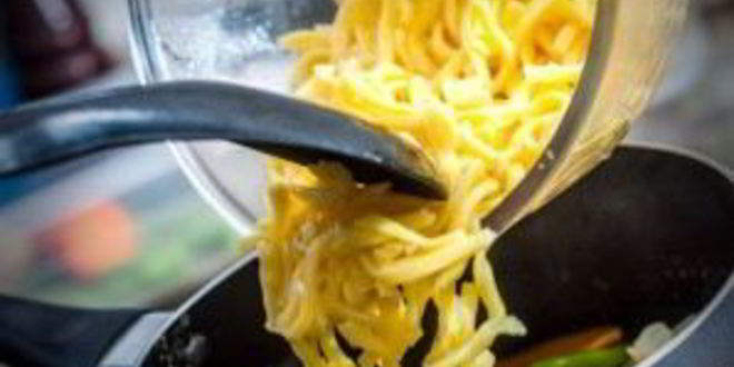 Рецепт овощного супа с лапшой