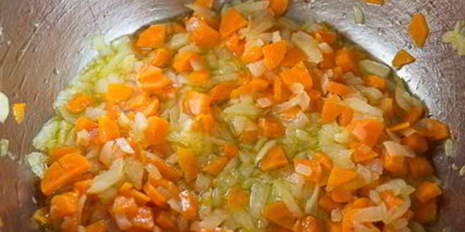 Рецепт овощного супа с нутом и лимоном