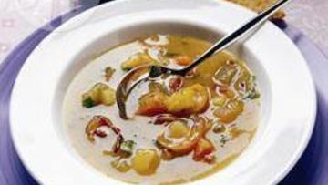 Рецепт Пряного овощной суп Маллигатони