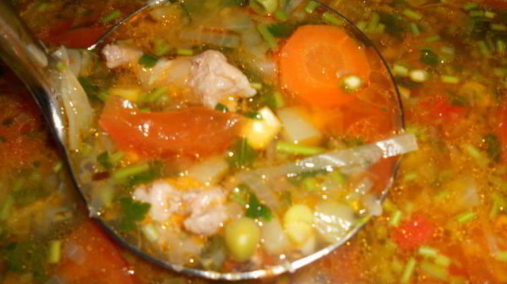 Как приготовить суп овощной по-испански