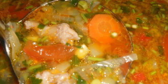 Рецепт супа овощной по-испански