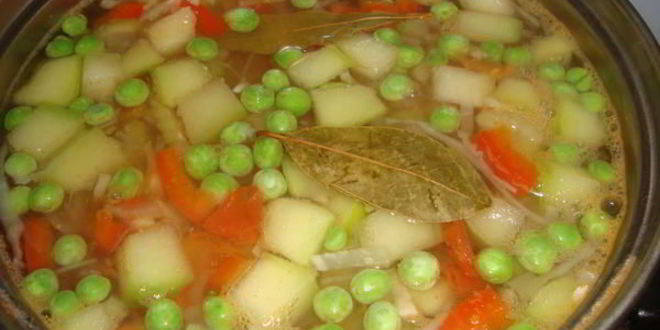 Рецепт супа овощной вегетарианский