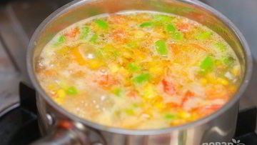 Рецепт Вкусного овощной супчик