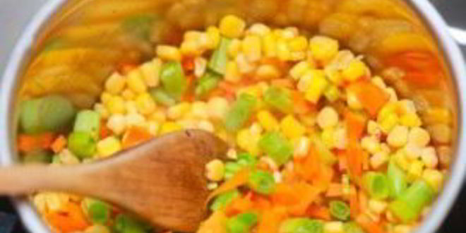 Рецепт вкусного овощной супчик