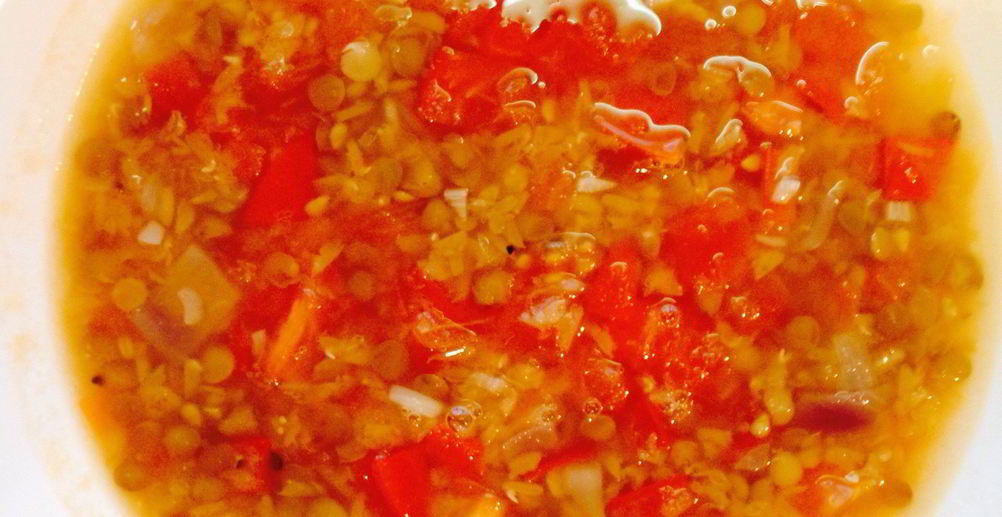 Рецепт похлебку из чечевицы