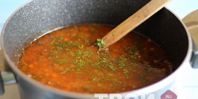 Рецепт чечевичной похлебки с говядиной