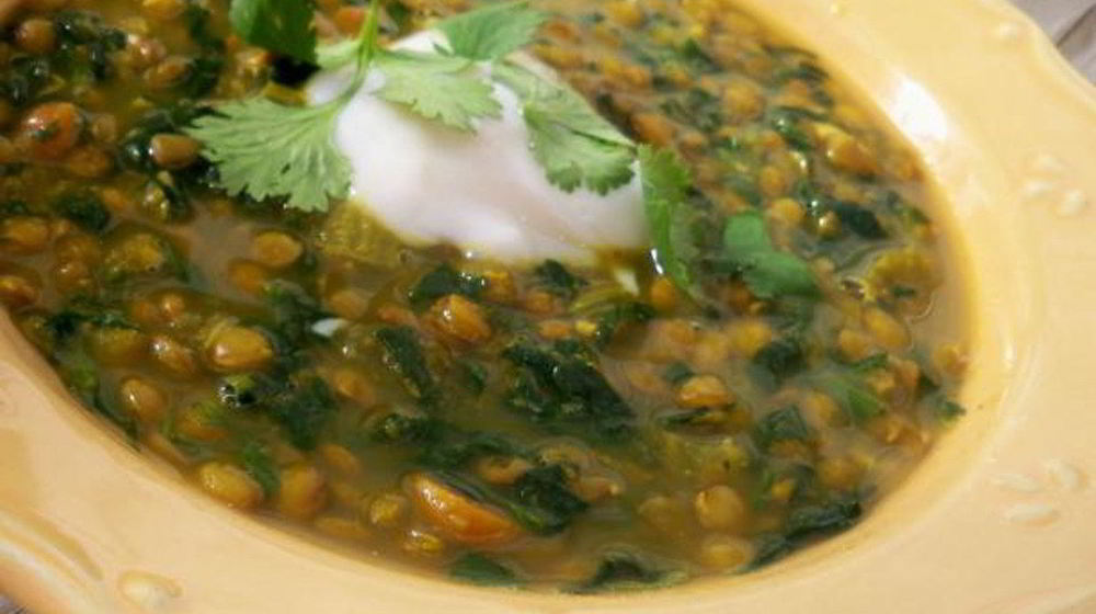 Как приготовить чечевичную похлебку с зеленью и лимоном