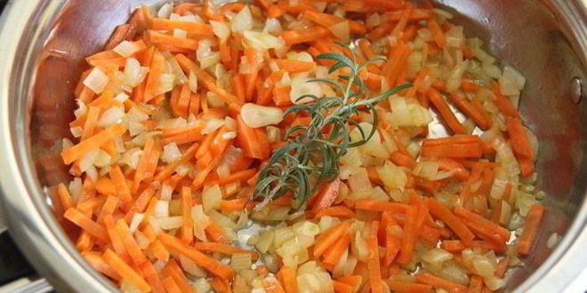 Рецепт чечевично-тыквенной похлебка