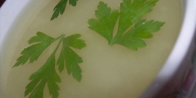 Рецепт чесночной похлебки с сырно-куриными тостами