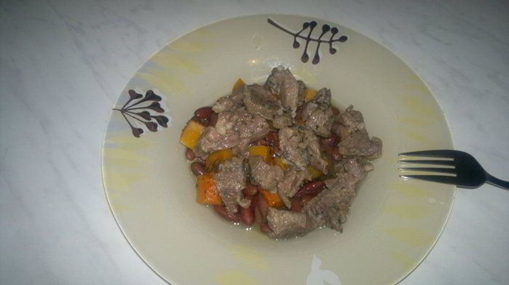 Как приготовить фасолевую похлебку с бараниной и тыквой