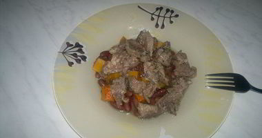 Рецепт Фасолевой похлебки с бараниной и тыквой