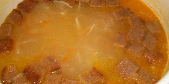 Рецепт хлебной похлебки для королей