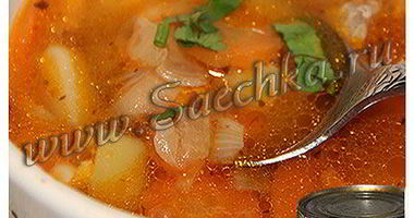 Рецепт Овощной похлебки