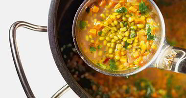 Рецепт Похлебки из гороха маш с мятой