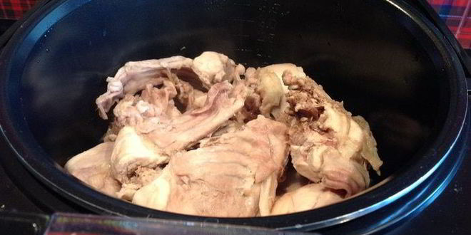 Рецепт похлебки из кролика