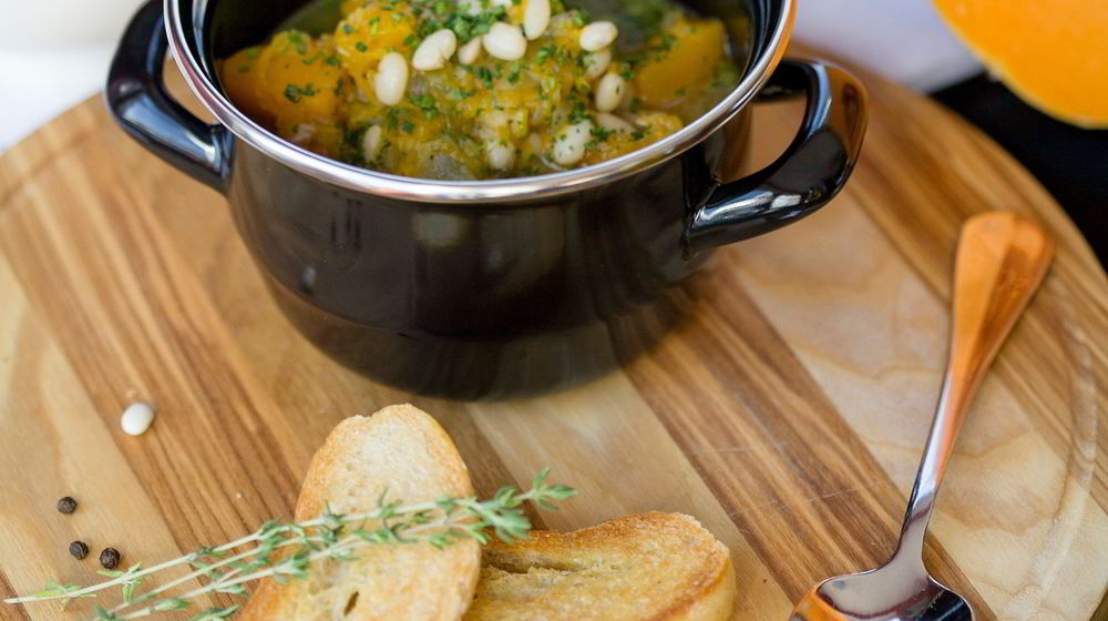 Как приготовить похлебку из тыквы с копченостями