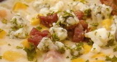 Рецепт Похлебки с картофелем, кукурузой и сыром