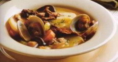 Рецепт Похлебки с моллюсками, грибами, картофелем