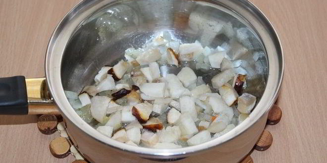 Рецепт похлебки с тыквой, грибами и булгуром