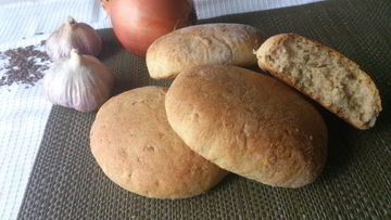 Рецепт Пшенично-ржаных лепешки