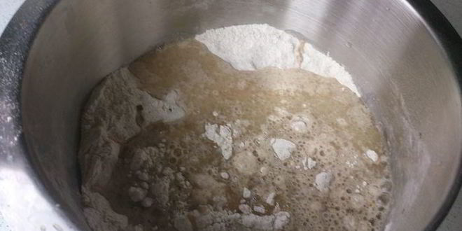 Рецепт пшенично-ржаных лепешки