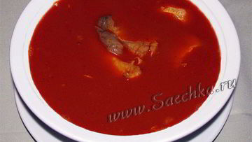 Рецепт Рыбной венгерской похлебки Халасли