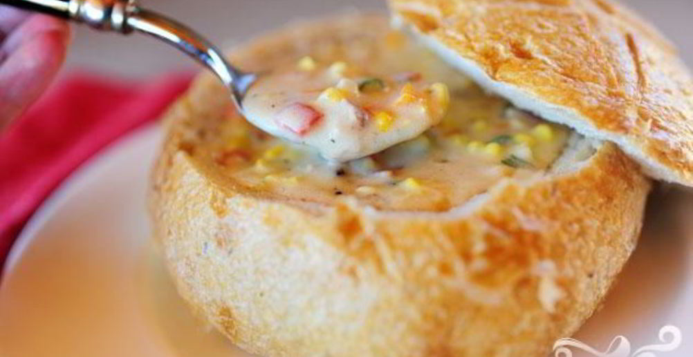 Рецепт чесночную похлебку с сырно-куриными тостами