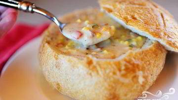 Рецепт Сырно-кукурузной похлебка