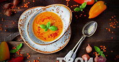 Рецепт Постного супа из чечевицы