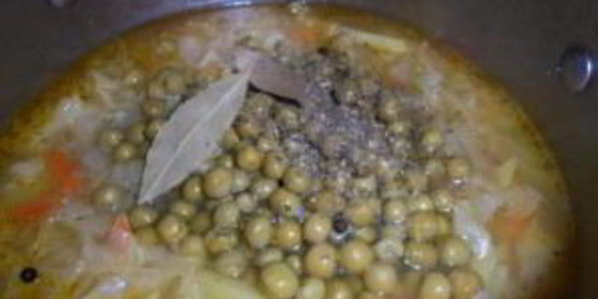 Рецепт постного супа из овощей