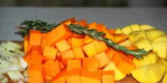 Рецепт постного тыквенного супа