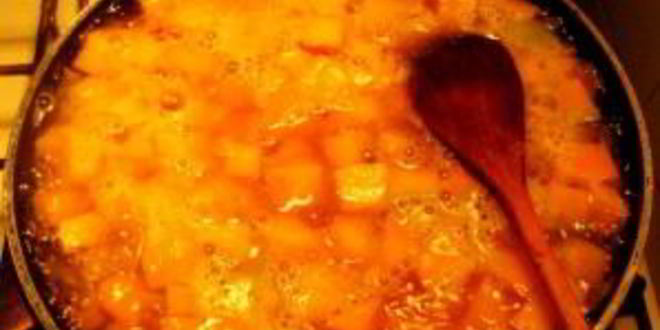 Рецепт постного тыквенного супа