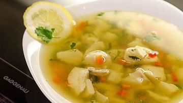 Рецепт Прозрачного рыбного супа