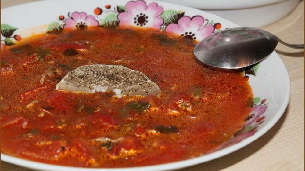 Как приготовить пряный томатный суп