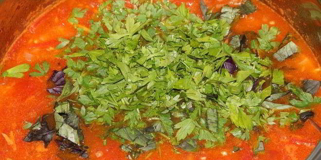 Рецепт пряного томатного супа