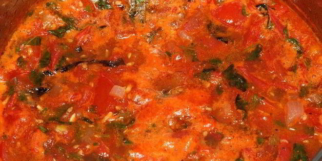Рецепт пряного томатного супа