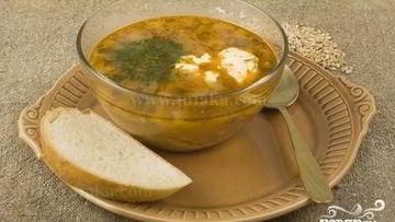 Рецепт Рассольника без мяса