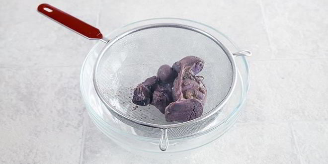 Рецепт рассольника из гусиных потрохов