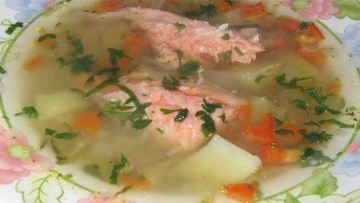 Рецепт Рассольника из семги