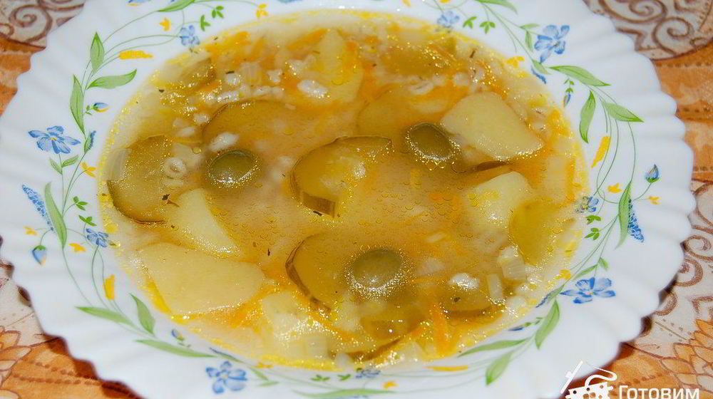 Как приготовить рассольник постный