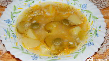 Рецепт Рассольника постного