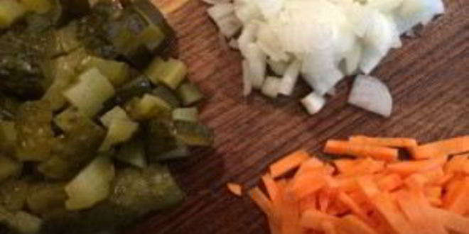 Рецепт рассольника с говядиной и перловкой