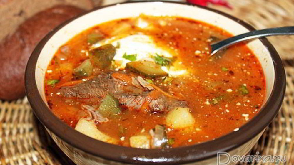 Как приготовить рассольник с говядиной