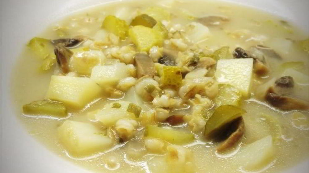 Как приготовить рассольник с грибами в мультиварке