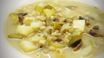 Рецепт Рассольника с грибами в мультиварке