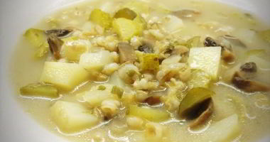 Рецепт Рассольника с грибами в мультиварке