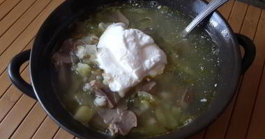 Рецепт Рассольника с почками