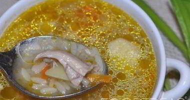 Рецепт Рассольника с рисом