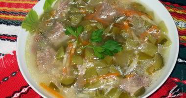 Рецепт Рассольника с сельдереем