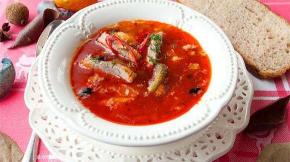 Как приготовить рассольник со свининой и перловкой